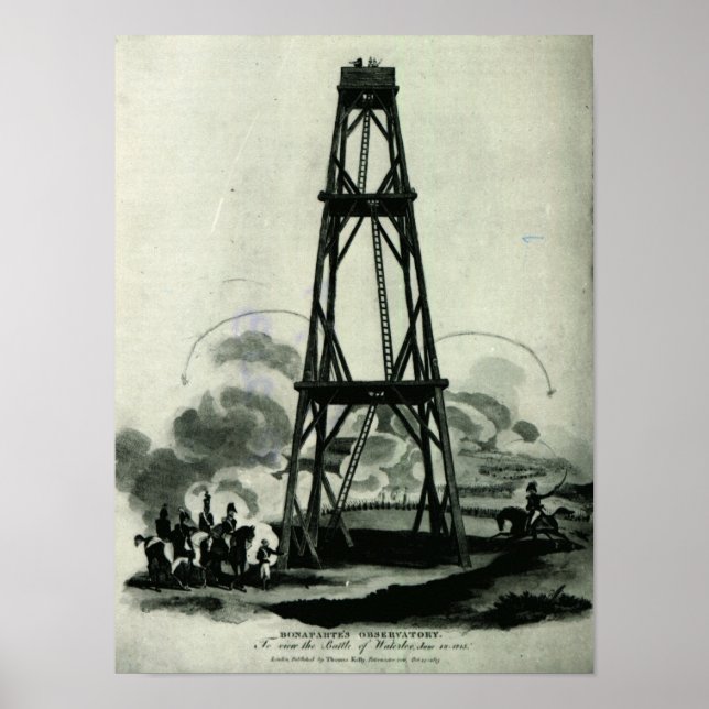 Napoleon i sitt observatorium poster (Framsidan)