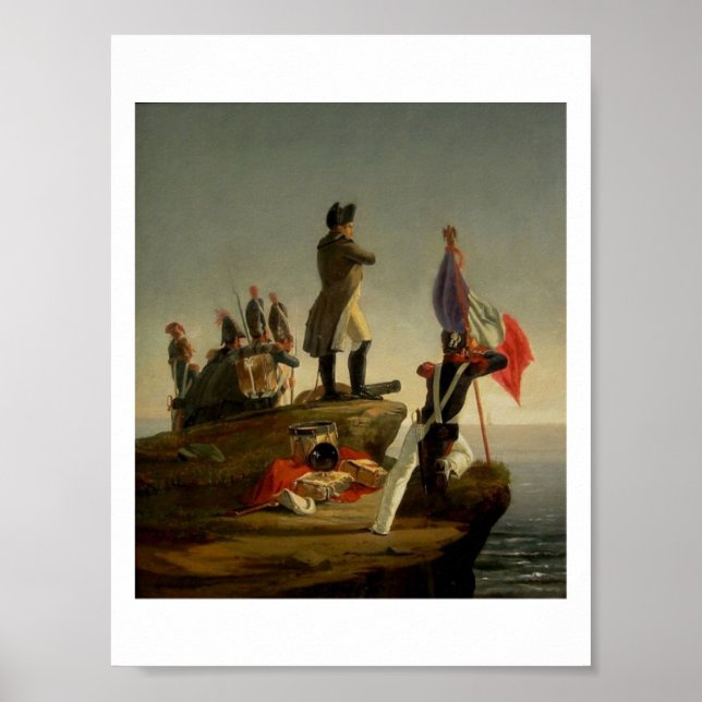Napoleon i väntan på brigkonstanten poster (Framsidan)