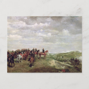 Napoleon III (1808-73) i slaget vid Solferino Vykort