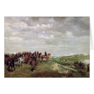 Napoleon III (1808-73) på striden av Solferino Hälsningskort