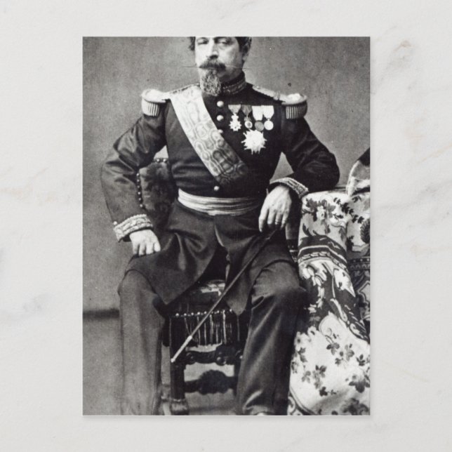 Napoleon III, 1860-70 Vykort (Framsida)