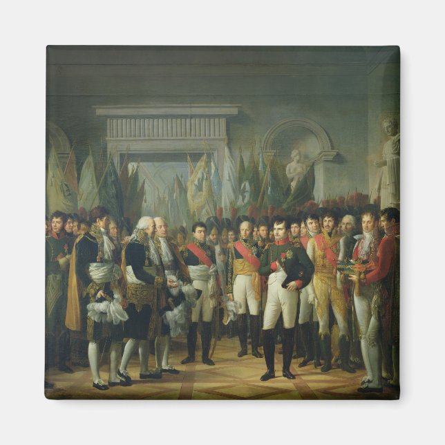 Napoleon jag tar emot ställföreträdare magnet (Framsidan)