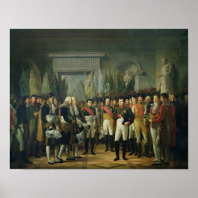 Napoleon jag tar emot ställföreträdare poster (Framsidan)