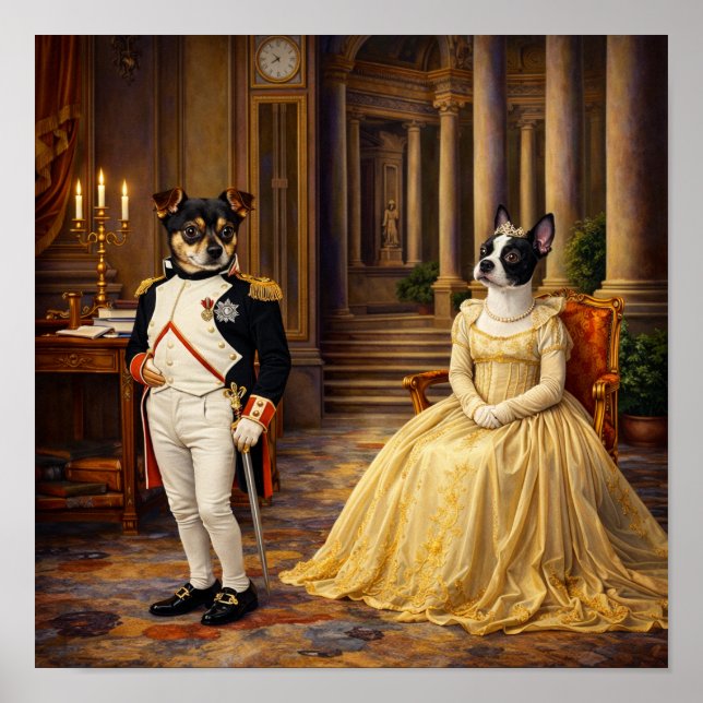 "Napoleon & Josephine" Poster (Framsidan)