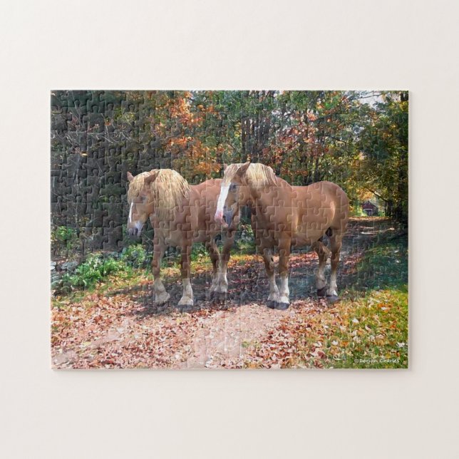 "Napoleon & Josephine" Puzzle Pussel (Horisontell)