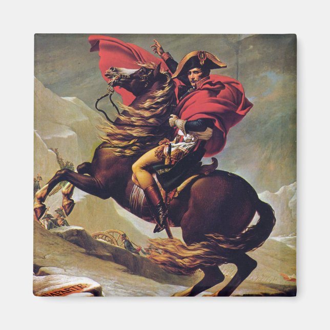 Napoleon korsar Saint Bernard Magnet (Framsidan)