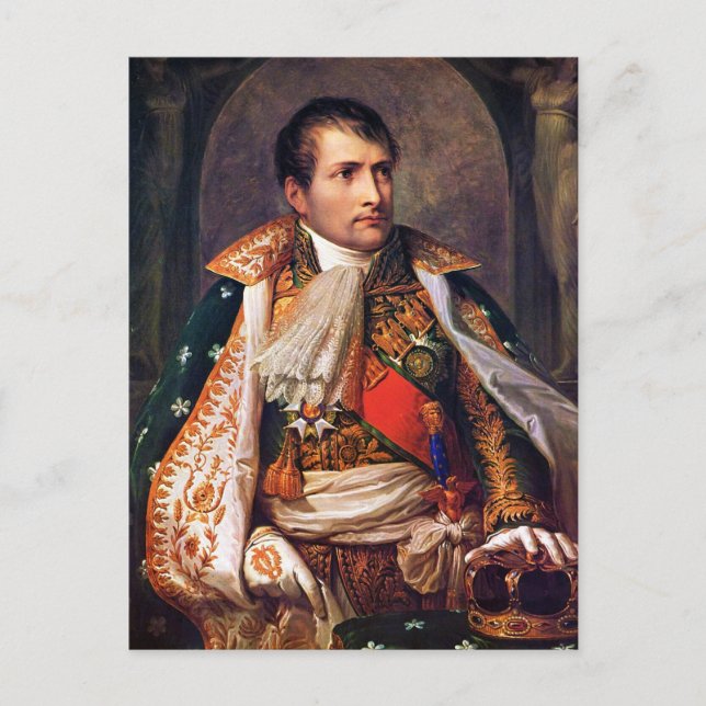 Napoleon Kung i Italien av Andrea Appiani Vykort (Framsida)