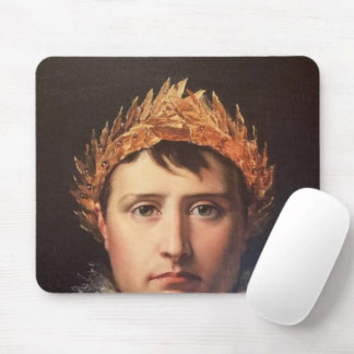 Napoleon lagerkrans krönt hjälte  musmatta