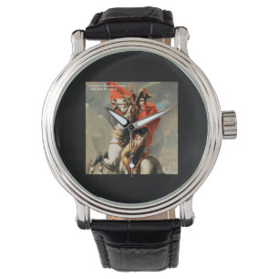 Napoleon & "Ledare" Citatklipparen Armbandsur