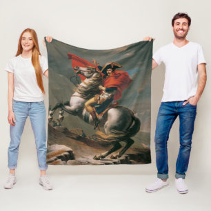 Napoleon med häst, Slaget vid St. Bernard-passet Fleecefilt