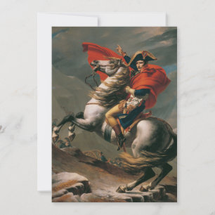 Napoleon med häst, Slaget vid St. Bernard-passet Inbjudningar