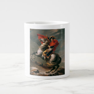 Napoleon med Horse, slaget vid St. Bernard Pass Jumbo Mugg
