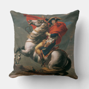 Napoleon med Horse, slaget vid St. Bernard Pass Kudde