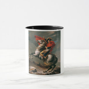 Napoleon med Horse, slaget vid St. Bernard Pass Mugg