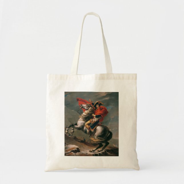Napoleon med Horse, slaget vid St. Bernard Pass Tygkasse (Framsidan)