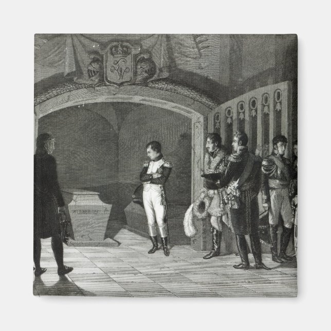 Napoleon Meditating före Grav Magnet (Framsidan)