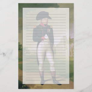 Napoleon mig framme av chateauen de Malmaison Brevpapper
