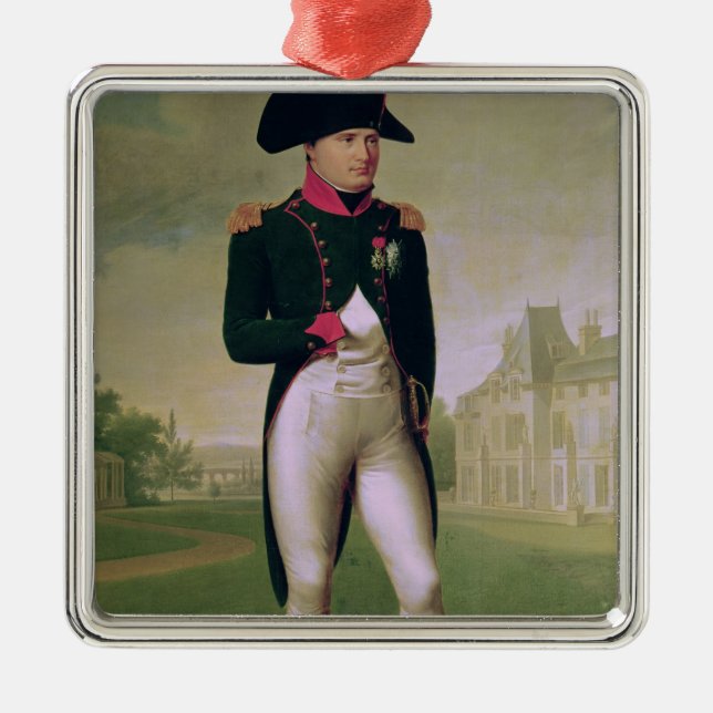 Napoleon mig framme av chateauen de Malmaison Julgransprydnad Metall (Framsidan)