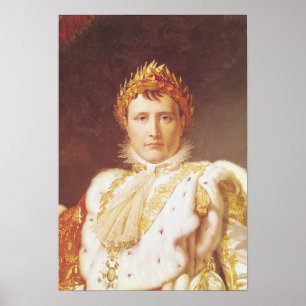 Napoleon mig i Coronationskrud, c.1804 Poster