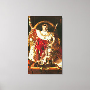 Napoleon mig på den imperialistiska biskopsstolen canvastryck