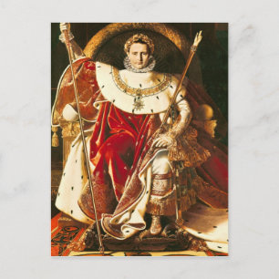Napoleon mig på den imperialistiska biskopsstolen, vykort