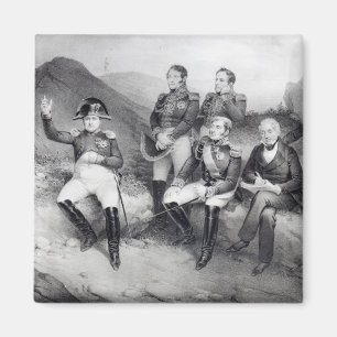 Napoleon mig som dikterar memoarer till Emmanuel Magnet