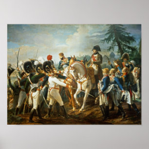 Napoleon och det bayerskt och Wurttembergen Poster