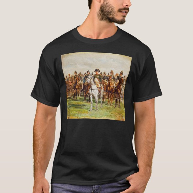 Napoleon och hans stab Classic T-Shirt (Framsida)