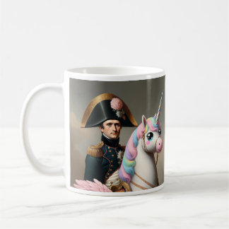 Napoleon och Kawaii Unicorn Mugg