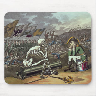 Napoleon och skelett, 18th musmatta
