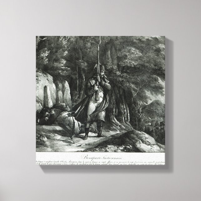 Napoleon om införseltull canvastryck (Framsida)