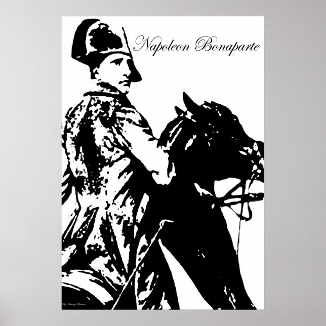 Napoleon On Horseback Poster (Framsidan)