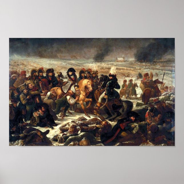 Napoleon på Eylau Poster (Framsidan)