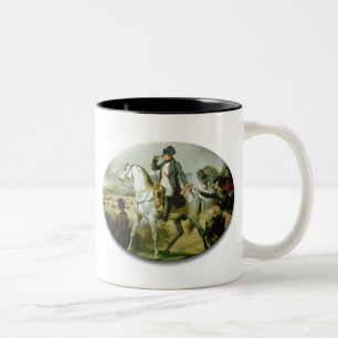 Napoleon på häst Två-Tonad mugg
