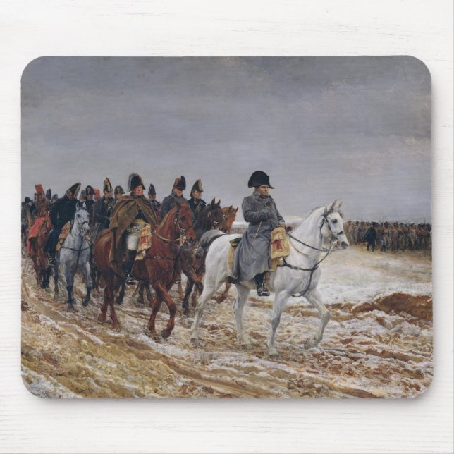 Napoleon på kampanjen i 1814, 1864 musmatta (Framsidan)