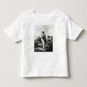 Napoleon på ön av St Helena, 1820 Tee