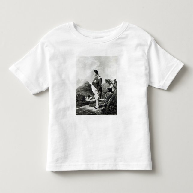 Napoleon på ön av St Helena, 1820 Tee (Framsida)