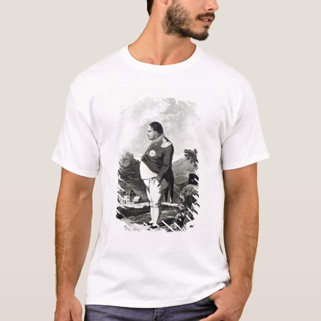 Napoleon på ön av St Helena, 1820 Tröja (Framsida)