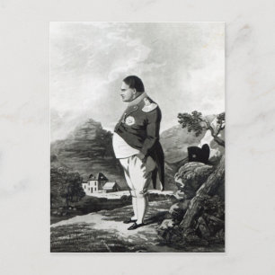 Napoleon på ön Saint Helena, 1820 Vykort
