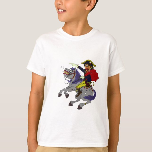 Napoleon på raseri tee shirt (Framsida)