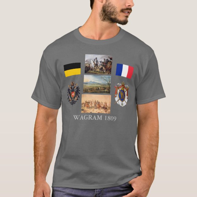 Napoleon på Wagram T-shirt (Framsida)