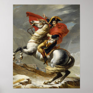 Napoleon passerar Grand Saint-Bernard-passet Poster
