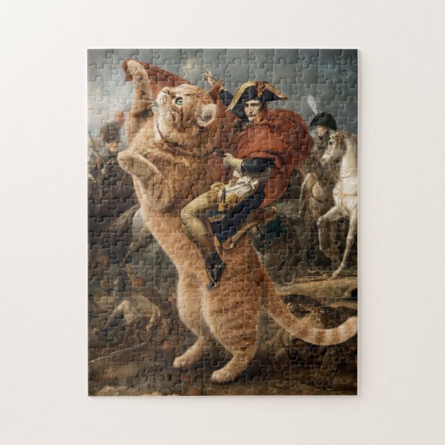 Napoleon Riding Giant Battle Cat                   Pussel (Vertikal)