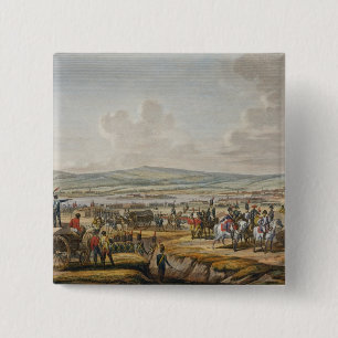 Napoleon som besöker Siegearbetena på Danzig, Knapp