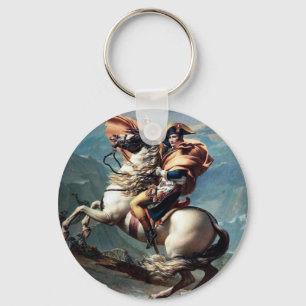 Napoleon som korsar alpernan Keychain Nyckelring