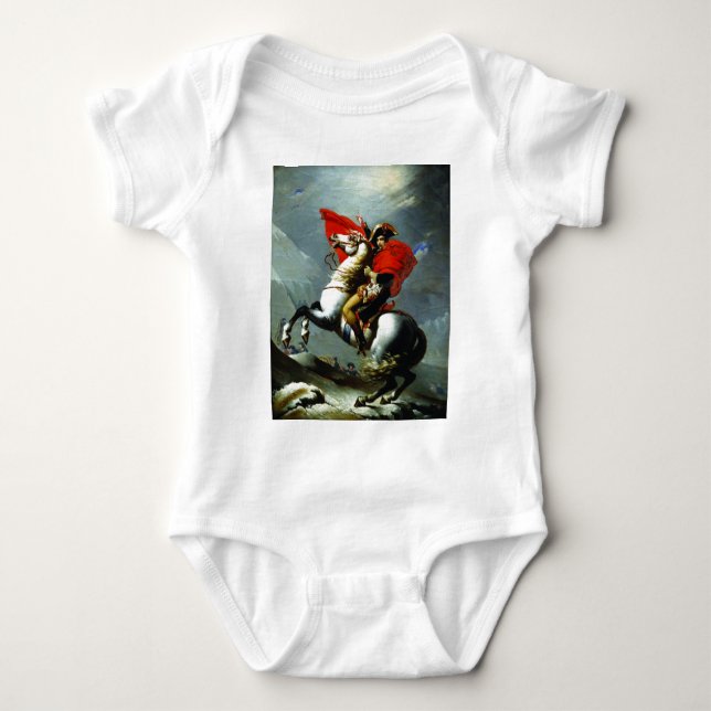 Napoleon som korsar alpernan tee shirt (Framsida)