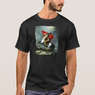 Napoleon som korsar alpernan tee shirt