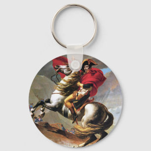 Napoleon som korsar alpernanyckelringen nyckelring