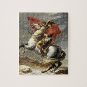 Napoleon som korsar det storslagna Stet Bernard, Pussel