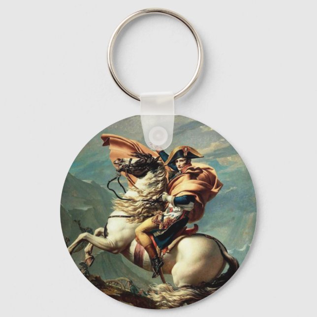Napoleon som passerar Alpernorna Nyckelring (Framsida)